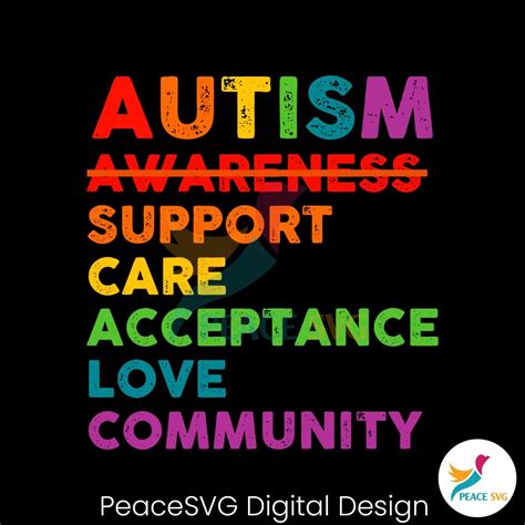 Download Free Autism Acceptance Autism Awareness DXF Files
