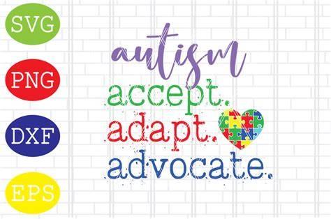 Download Free Autism Acceptance Files DXF Files
