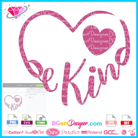 Download Free Autism Be Kind SVG Cut File Cut Images