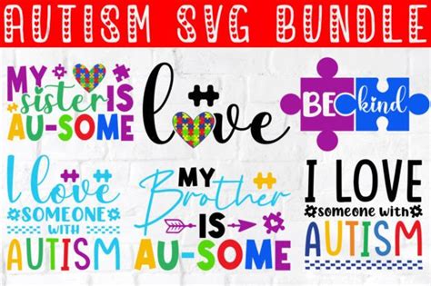 Download Free Autism Bundle SVG Cut File Files