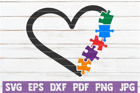 Download Free Autism Bundle SVG Cut File Files DXF Files