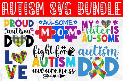 Download Free Autism Bundle SVG Cut File Files for Cricut
