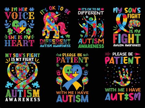 Download Free Autism Design Collection For Crafts