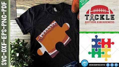 Download Free Autism Football Puzzle Cut Files
