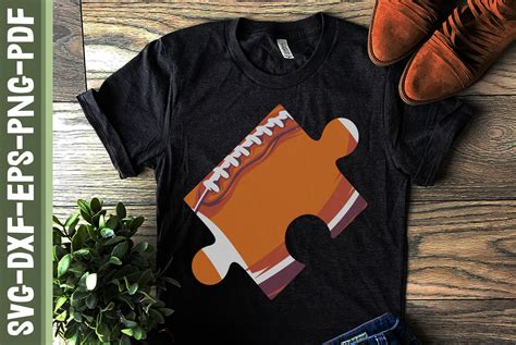 Download Free Autism Football Puzzle Files Free PSD Mockups