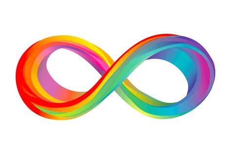 Download Free Autism Infinity Spectrum Rhinestone Template | SVG | PNG | DXF Files Free PSD Mockups