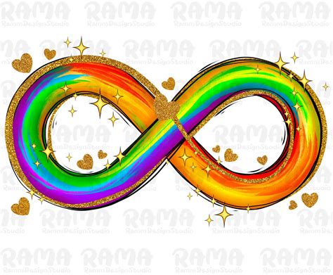 Download Free Autism Infinity Spectrum Rhinestone Template | SVG | PNG | DXF Silhouette