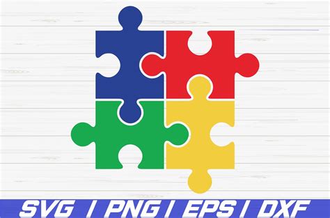 Download Free Autism Puzzle SVG Cut File Files Free PSD Mockups