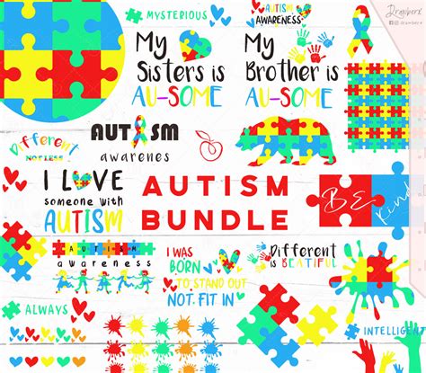 Download Free Autism SVG Bundle Cut Images