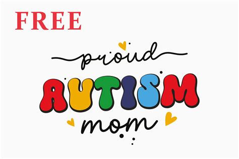 Download Free Autism Words Cut Images