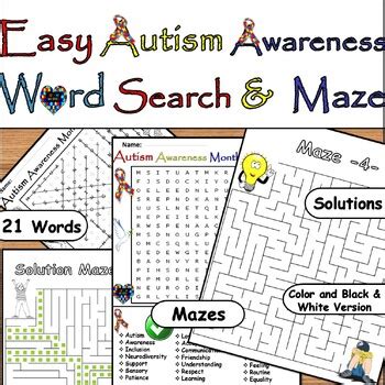 Download Free Autism Words Easy Edite