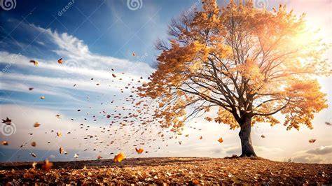 Download Free Autumn Breeze & Beautiful Leaves - SVG, DXF, EPS Cut File For Cricut