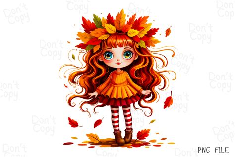 Download Free Autumn Girl Png Files