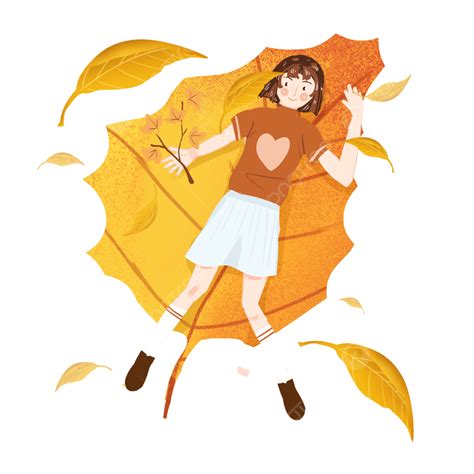 Download Free Autumn Girl Png Files DXF Files