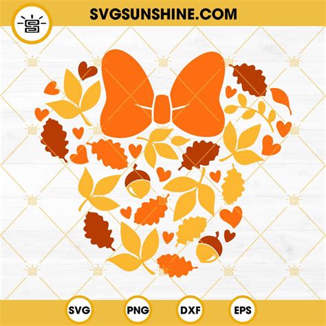 Download Free Autumn Pack Cricut SVG DXF Files