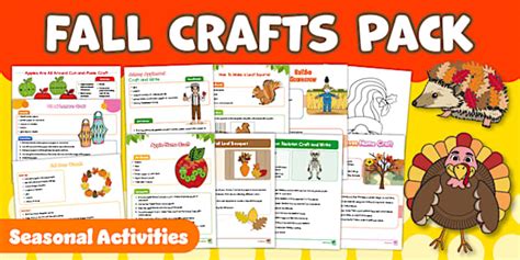 Download Free Autumn Pack For Crafts