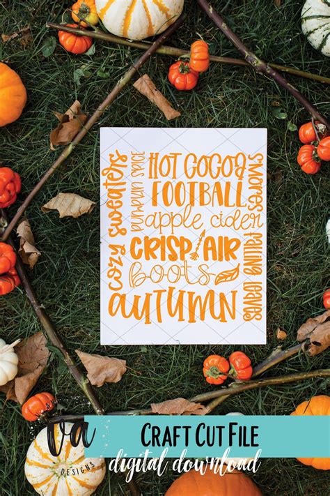 Download Free Autumn Subway Art SVG DXF Files