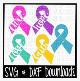 Download Free Awareness Ribbons Cutting File For Crafts