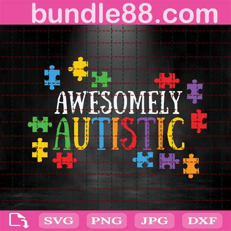 Download Free Awesomely Autistic Puzzle DXF Files