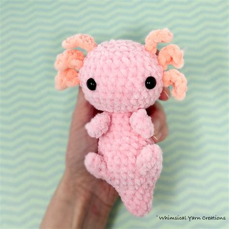 Free Axolotl Crochet Pattern