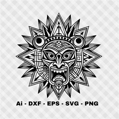 Download Free Aztec Llama DXF Files