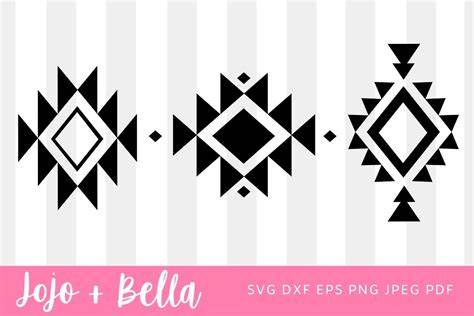 Download Free Aztec Patterns - Tribal Backgrounds Cricut SVG DXF Files