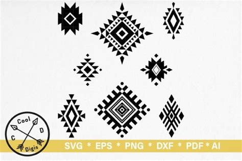 Download Free Aztec Patterns - Tribal Backgrounds For Cricut