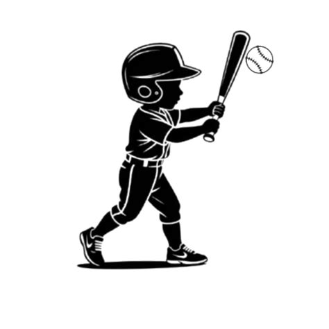 Download Free BASEBALL SHILOUETTE Commercial Use