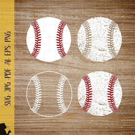 Download Free BASEBALL SHILOUETTE for Cricut Machine