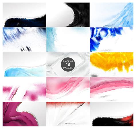 Download Free BBC Abstract Watercolor Background Pack Printable