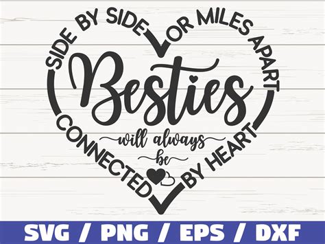 Download Free BESTIES ALWAYS svg For Crafts