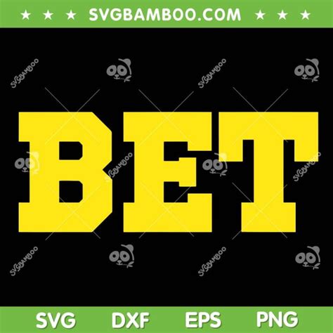 Download Free BET SVG Easy Edite