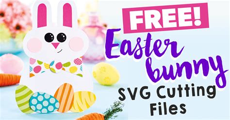 Download Free Baby Bunny Easter SVG Cut File Files
