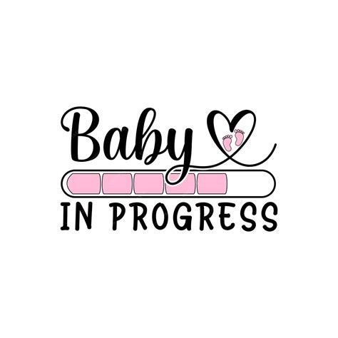 Download Free Baby In Progress For Silhouette