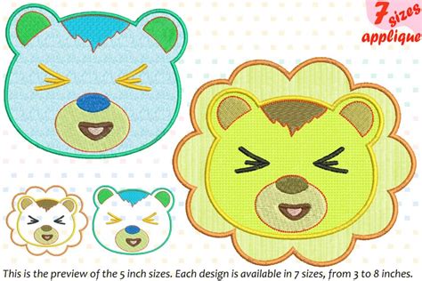 Download Free Baby Lion Applique Designs for Embroidery Machine Instant Download
Com Cut Files