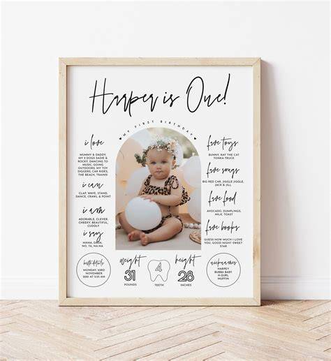 Download Free Baby Milestone Board For Crafts