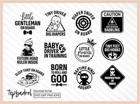 Download Free Baby On Board Svg Files - 240+ Crafter Files Crafts