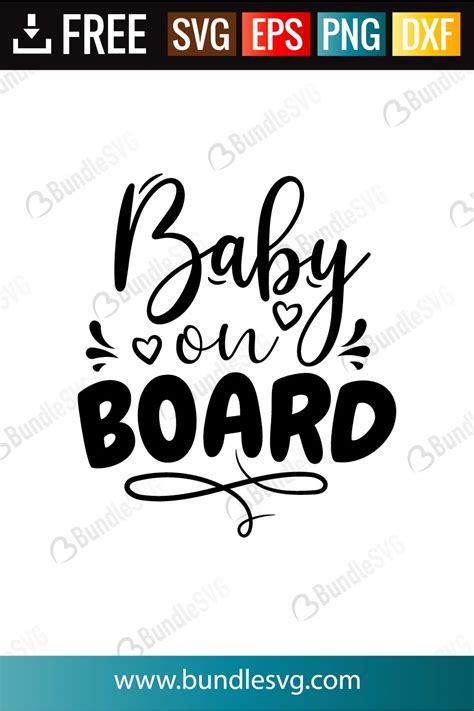 Download Free Baby On Board Svg Files - 240+ Crafter Files Images