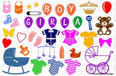 Download Free Baby Separate Elements and Stencil SVG Files. Cricut SVG DXF Files