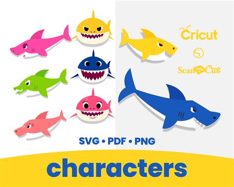 Download Free Baby Shark Files Free PSD Mockups