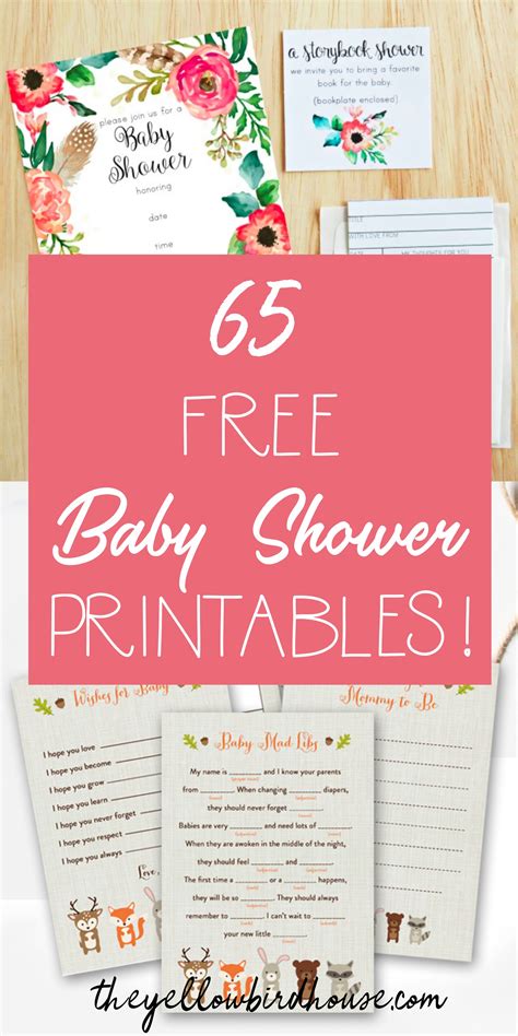 Free Baby Shower Printables