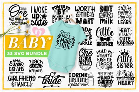 Download Free Baby Svg Bundle Files DXF Files