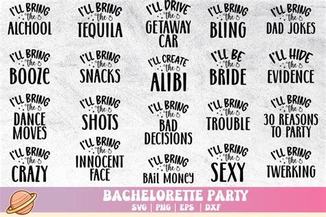 Download Free Bachelorette SVG Bundle Commercial Use