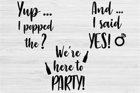 Download Free Bachelorette SVG Bundle Commercial Use DXF Files