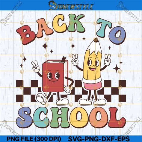 Download Free Back To School SVG/EPS/PNG/DXF Crafts
