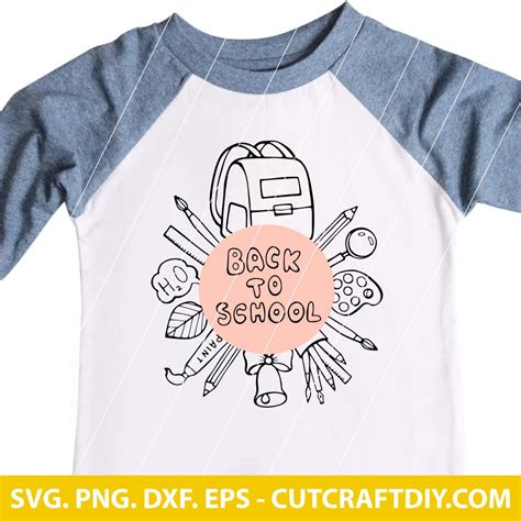 Download Free Back To School SVG/EPS/PNG/DXF Images