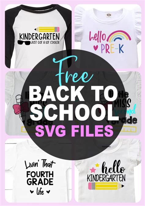 Download Free Back to School SVG files Files