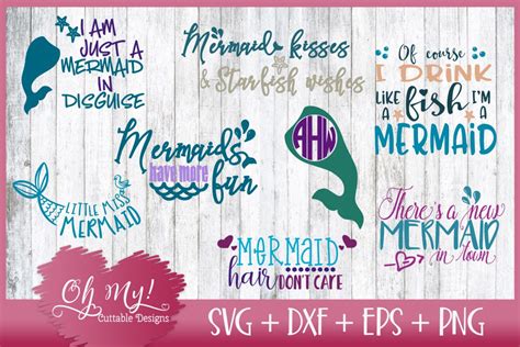Download Free Back to school mermaid bundle Files DXF Files