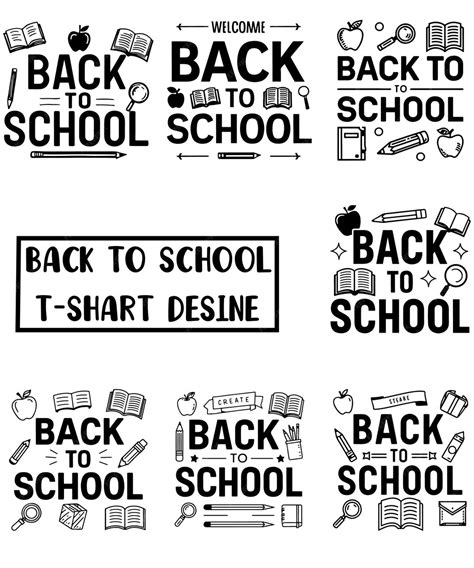 Download Free Back to school quotes bundle svg Files DXF Files