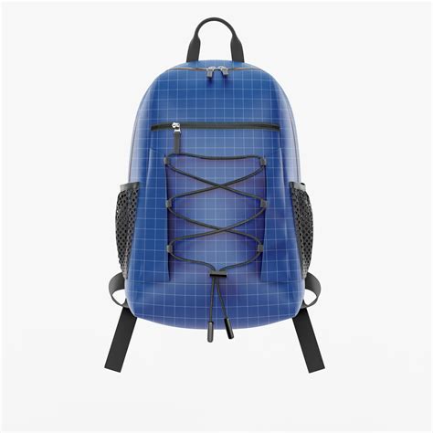 Download Free Backpack Mockup - Front View PSD Generator
